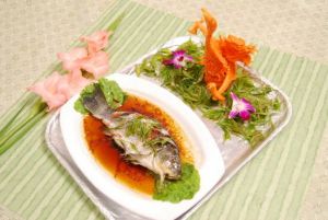 清蒸茶鯽魚 清蒸茶鯽魚