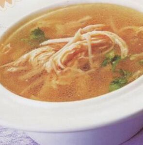 金針菇雞絲湯 金針菇雞絲湯