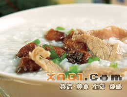 鹹魚肉片粥