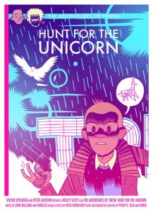 電影《丁丁歷險記》海報