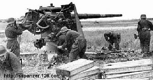 正在作戰的88大炮