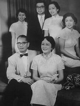 宋子文、張樂怡一家人