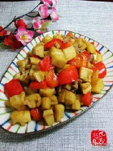 糖醋藕丁 糖醋藕丁