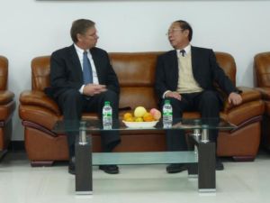 張建國院長會見美國羅克韋爾自動化公司全球副總裁