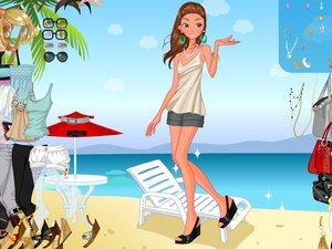 黑膚海灘美女 黑膚海灘美女