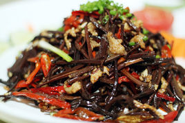 肉絲炒厥菜 肉絲炒厥菜