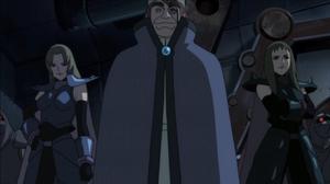 卡米拉作為護衛出場（右一）