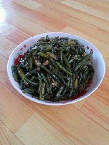 素乾煸細豆角 素乾煸細豆角