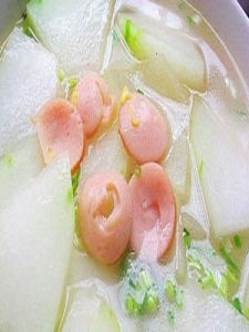 火腿冬瓜湯