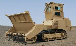 地雷狼MW330型掃雷車