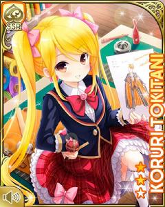 時谷小瑠璃遊戲卡牌