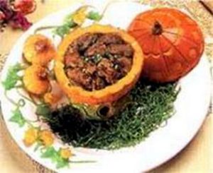 瓜蠱粉蒸雞 瓜蠱粉蒸雞