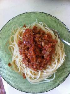 番茄肉醬意大利麵 番茄肉醬意大利麵