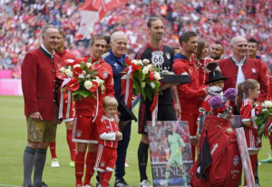 拉姆、阿隆索、施塔克告別