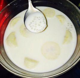 香蕉西米露 香蕉西米露