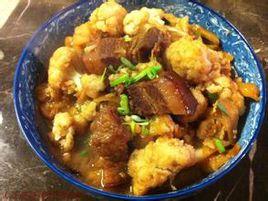 花椰菜紅燒肉 花椰菜紅燒肉