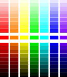 色彩純度 色彩純度