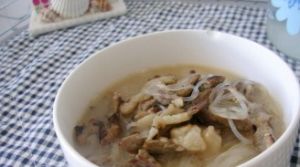 蔥爆羊肉冬粉湯