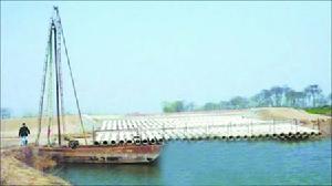 （圖）安徽築壩防河南污水