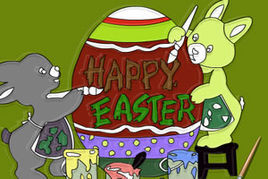 復活節彩蛋填色 復活節彩蛋填色