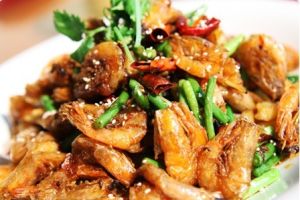 黃芽菜炒雙菇 黃芽菜炒雙菇