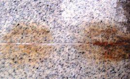 石材銹斑 石材銹斑