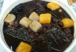 黑糖粉粿湯 黑糖粉粿湯