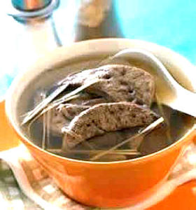 明爐三菌豬肝湯 明爐三菌豬肝湯