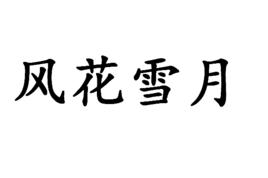 風花雪夜[詞語解釋]