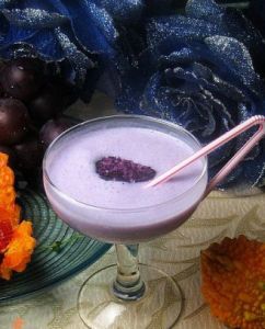 紫薯冰激淋奶昔
