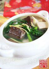 各式豬血豆腐湯