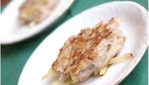 黑椒薯絲肉末小煎餅 黑椒薯絲肉末小煎餅