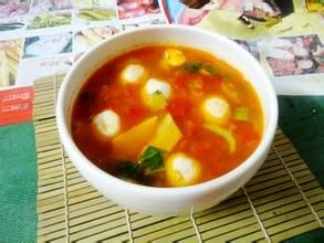 新加坡番茄魚丸湯 新加坡番茄魚丸湯