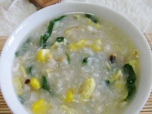 雜菜魚蓉粥 雜菜魚蓉粥