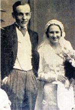 耶拉斯和伯莎·普加結婚（1931年）