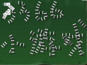 畫出多米諾骨牌