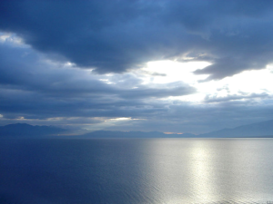 克拉瑪依湖濕地風光