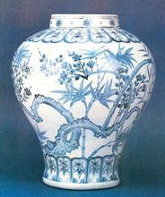 15世紀的青花瓷罐