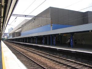 （圖）大圍站東鐵線月台