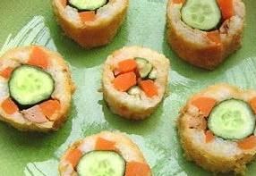 肉鬆青瓜車輪卷 肉鬆青瓜車輪卷