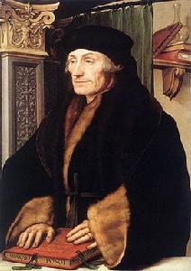 （圖）1523年的伊拉斯謨，漢斯·霍爾拜因（弟）作品