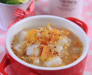 桂花紅薯年糕甜湯 桂花紅薯年糕甜湯