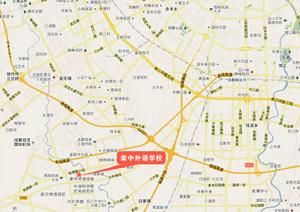 棠湖中學外語實驗學校地理位置