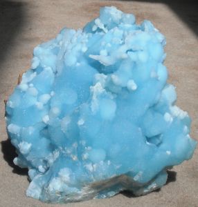 碳酸鹽礦物——藍色文石（圖片不得盜用）