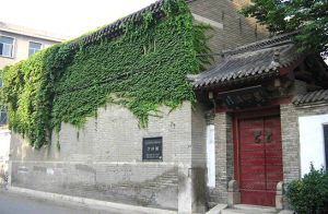 學校一角，充滿歷史韻味