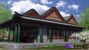 平湖秋月正殿-復原圖