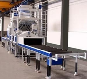 輥道輸送式拋丸機