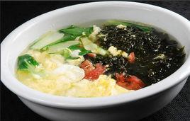 紫菜蛋花湯 紫菜蛋花湯