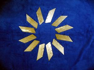 （圖）典型鈷基合金產品化纖切斷刀 北京融品科技有限公司提供