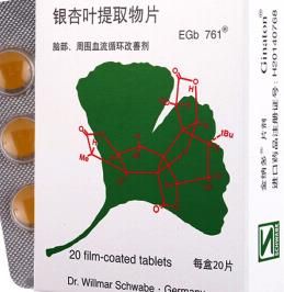 銀杏葉提取物片 銀杏葉提取物片